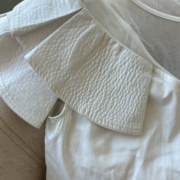 GARCIA WOMENS WHITE COTTON TOP LARGE - Picture 4 of 7